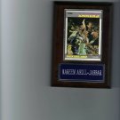 KAREEM ABDUL-JABBAR PLAQUE LOS ANGELES LAKERS LA BASKETBALL NBA