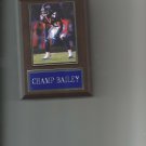 CHAMP BAILEY PLAQUE DENVER BRONCOS FOOTBALL NFL