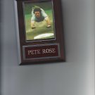 PETE ROSE PLAQUE CINCINNATI REDS BASEBALL MLB