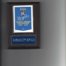 KANSAS CITY ROYALS WORLD SERIES BANNER PLAQUE CHAMPIONS CHAMPS BASEBALL MLB