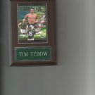 TIM TEBOW COLLAGE PLAQUE NEW YORK JETS NY FOOTBALL NFL