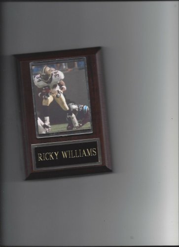 RICKY WILLIAMS PLAQUE NEW ORLEANS SAINTS FOOTBALL NFL