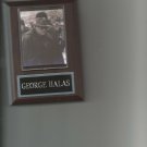 GEORGE HALAS PLAQUE CHICAGO BEARS FOOTBALL NFL