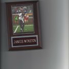 JAMEIS WINSTON PLAQUE TAMPA BAY BUCCANEERS FOOTBALL NFL