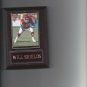 WILL SHIELDS PLAQUE KANSAS CITY CHIEFS KC FOOTBALL NFL
