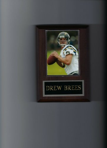 DREW BREES PLAQUE SAN DIEGO CHARGERS FOOTBALL NFL