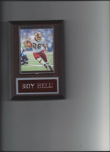 ROY HELU PLAQUE WASHINGTON REDSKINS FOOTBALL NFL