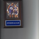 JOHN STOCKTON & KARL MALONE PLAQUE UTAH JAZZ BASKETBALL NBA