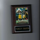 YANCEY THIGPEN PLAQUE PITTSBURGH STEELERS FOOTBALL NFL