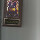 JACK LAMBERT PLAQUE PITTSBURGH STEELERS FOOTBALL NFL