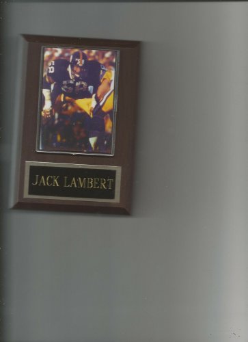 JACK LAMBERT PLAQUE PITTSBURGH STEELERS FOOTBALL NFL