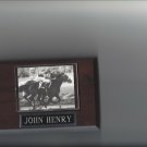 JOHN HENRY PLAQUE HORSERACING HORSE RACING TURF