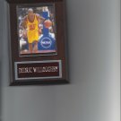 DEDRIC WILLOUGHBY PLAQUE IOWA STATE CYCLONES FOOTBALL NCAA