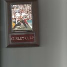 CURLEY CULP PLAQUE KANSAS CITY CHIEFS KC FOOTBALL NFL