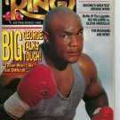 GEORGE FOREMAN THE RING MAGAZINE NO LABEL BOXING 5/1990