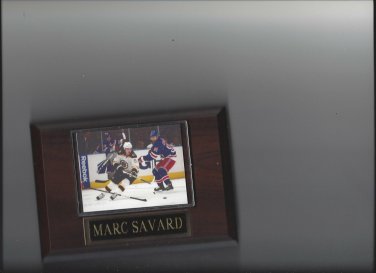 MARC SAVARD PLAQUE BOSTON BRUINS HOCKEY NHL