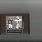 WALTER PAYTON & EARL CAMPBELL PLAQUE OAKLAND RAIDERS LA OILERS FOOTBALL NFL