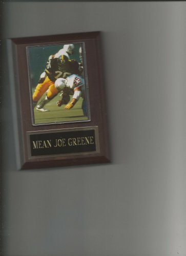 MEAN JOE GREENE PLAQUE PITTSBURGH STEELERS FOOTBALL NFL