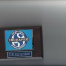 SCUBA HARD HAT DIVING PLAQUE SCUBAPRO PROFESSIONAL EQUIPMENT PHOTO PLAQUE