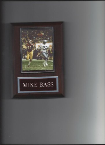 MIKE BASS PLAQUE WASHINGTON REDSKINS FOOTBALL NFL