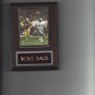 MIKE BASS PLAQUE WASHINGTON REDSKINS FOOTBALL NFL
