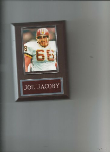 JOE JACOBY PLAQUE WASHINGTON REDSKINS FOOTBALL NFL