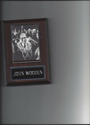 JOHN WOODEN PLAQUE UCLA BRUINS BASKETBALL NCAA