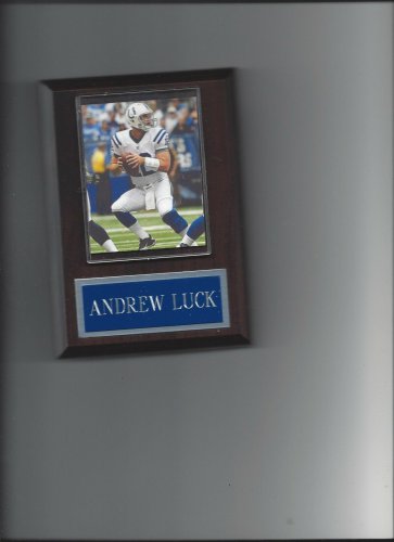 ANDREW LUCK PLAQUE INDIANAPOLIS COLTS FOOTBALL NFL GAME ACTION