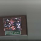 DONOVAN McNABB & TERRELL OWENS PLAQUE PHILADELPHIA EAGLES FOOTBALL NFL
