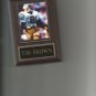 TIM BROWN PLAQUE NOTRE DAME FIGHTING IRISH FOOTBALL NCAA