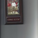 GEORGE SEIFERT PLAQUE SAN FRANCSICO FORTY NINERS 49ers FOOTBALL NFL