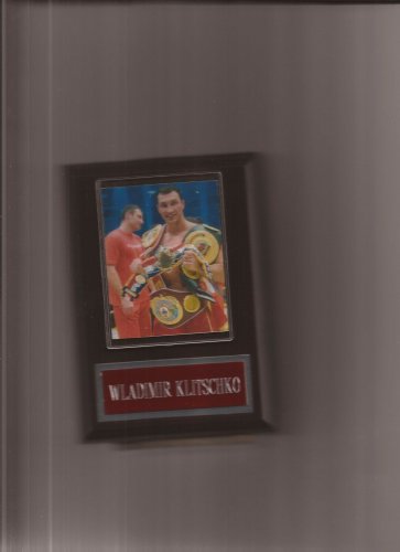 WLADIMIR KLITSCHKO BOXING PLAQUE
