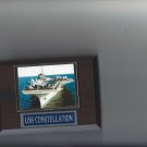 USS CONSTELLATION PLAQUE NAVY CV-64 AIRCRAFT CARRIER MILITARY US USA SHIP