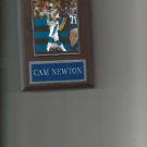 CAM NEWTON PLAQUE CAROLINA PANTHERS FOOTBALL NFL GAME ACTION