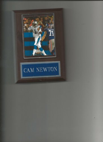 CAM NEWTON PLAQUE CAROLINA PANTHERS FOOTBALL NFL GAME ACTION