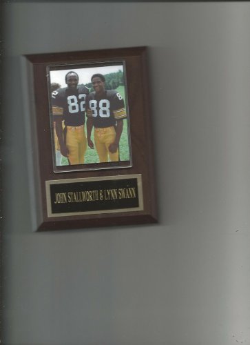 JOHN STALLWORTH & LYNN SWANN PLAQUE PITTSBURGH STEELERS FOOTBALL NFL