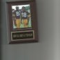 JOHN STALLWORTH & LYNN SWANN PLAQUE PITTSBURGH STEELERS FOOTBALL NFL