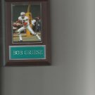 BOB GRIESE PLAQUE MIAMI DOLPHINS FOOTBALL NFL