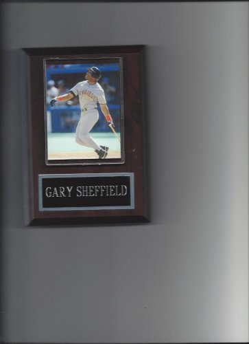 GARY SHEFFIELD PLAQUE SAN DIEGO PADRES BASEBALL MLB GAME ACTION