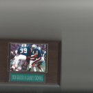 BOB GRIESE & LARRY CSONKA PLAQUE MIAMI DOLPHINS FOOTBALL NFL