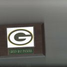 GREEN BAY PACKERS LOGO PLAQUE FOOTBALL NFL