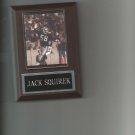 JACK SQUIREK PLAQUE OAKLAND RAIDERS LA FOOTBALL NFL