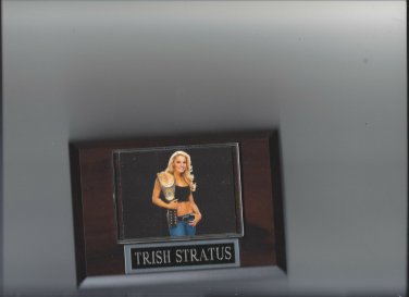 TRISH STRATUS PLAQUE WRESTLING WWE DIVA