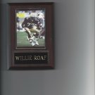 WILLIE ROAF PLAQUE NEW ORLEANS SAINTS FOOTBALL NFL  GAME ACTION