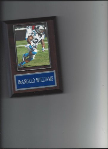 DeANGELO WILLIAMS PLAQUE CAROLINA PANTHERS FOOTBALL NFL GAME ACTION