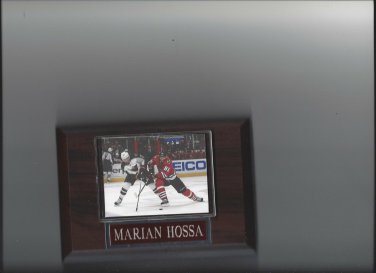 MARIAN HOSSA PLAQUE CHICAGO BLACKHAWKS HOCKEY NHL