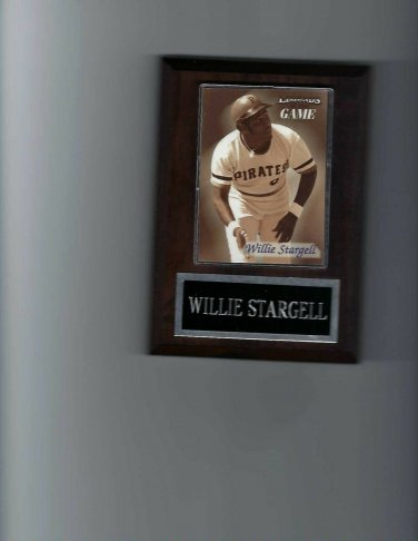 WILLIE STARGELL PLAQUE PITTSBURGH PIRATES BASEBALL MLB