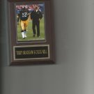 TERRY BRADSHAW & CHUCK NOLL PLAQUE PITTSBURGH STEELERS FOOTBALL NFL