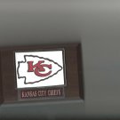 KANSAS CITY CHIEFS LOGO PLAQUE KC FOOTBALL NFL