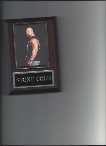 STONE COLD STEVE AUSTIN PLAQUE WRESTLING WWF